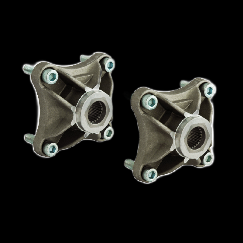 Yamaha ATV Rear Wheel Hub Pair - Fits Banshee, Warrior, Raptor, YFZ450 Models - Left & Right Set